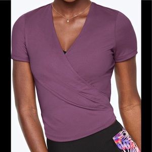 Pink Victoria’s Secret Ultimate Wrap Mauve Top NWT